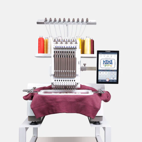 Single-head embroidery machine